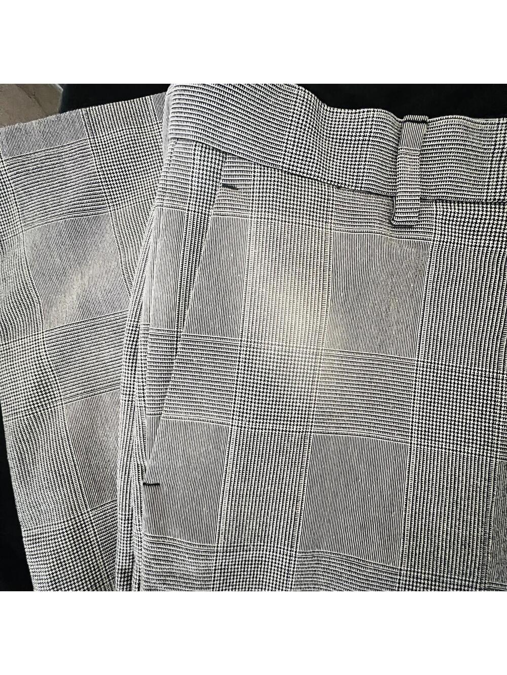 H & M Glen Plaid High Rise  Size30 Career or Pants High Waist Tapered Trouser